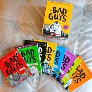 Bad Guys Book Set 1-8 (full set), Scholastic Books Gift Set